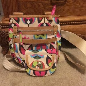 Lily Bloom crossbody bag and wallet